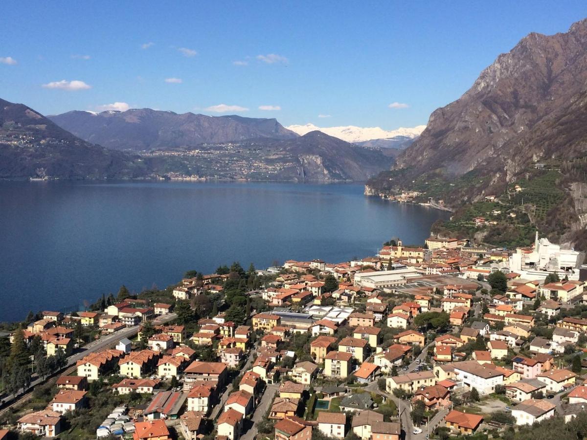 Luxurious Apartment in Marone overlooking lake Iseo Buitenkant foto